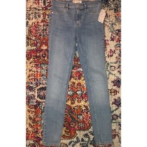 Free People Light Denim Skinny Jeans